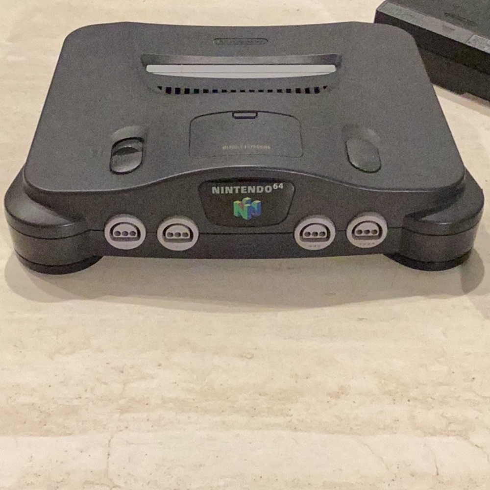 Nintendo 64 Console & N64 Controller Original Black OEM Authentic - Picture 11 of 15